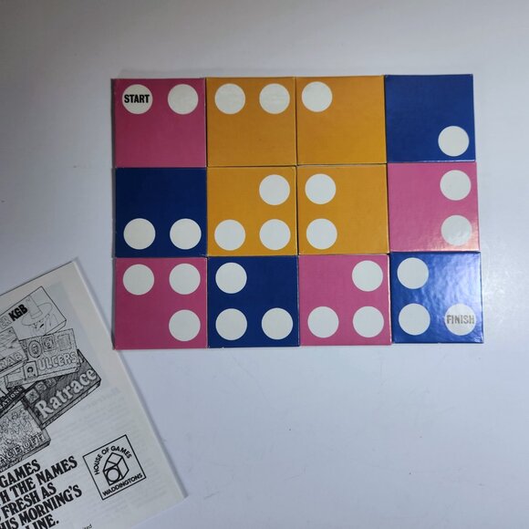 The Path Mind Bender Puzzle Waddingtons House of Games Vintage 1969 - Picture 6 of 10